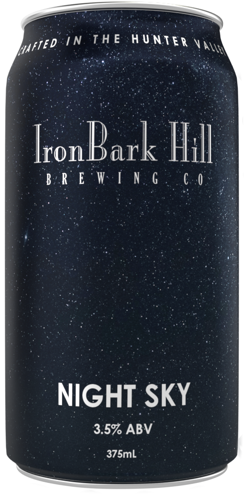 IronBark Hill Brewing Co Night Sky Dark Lager