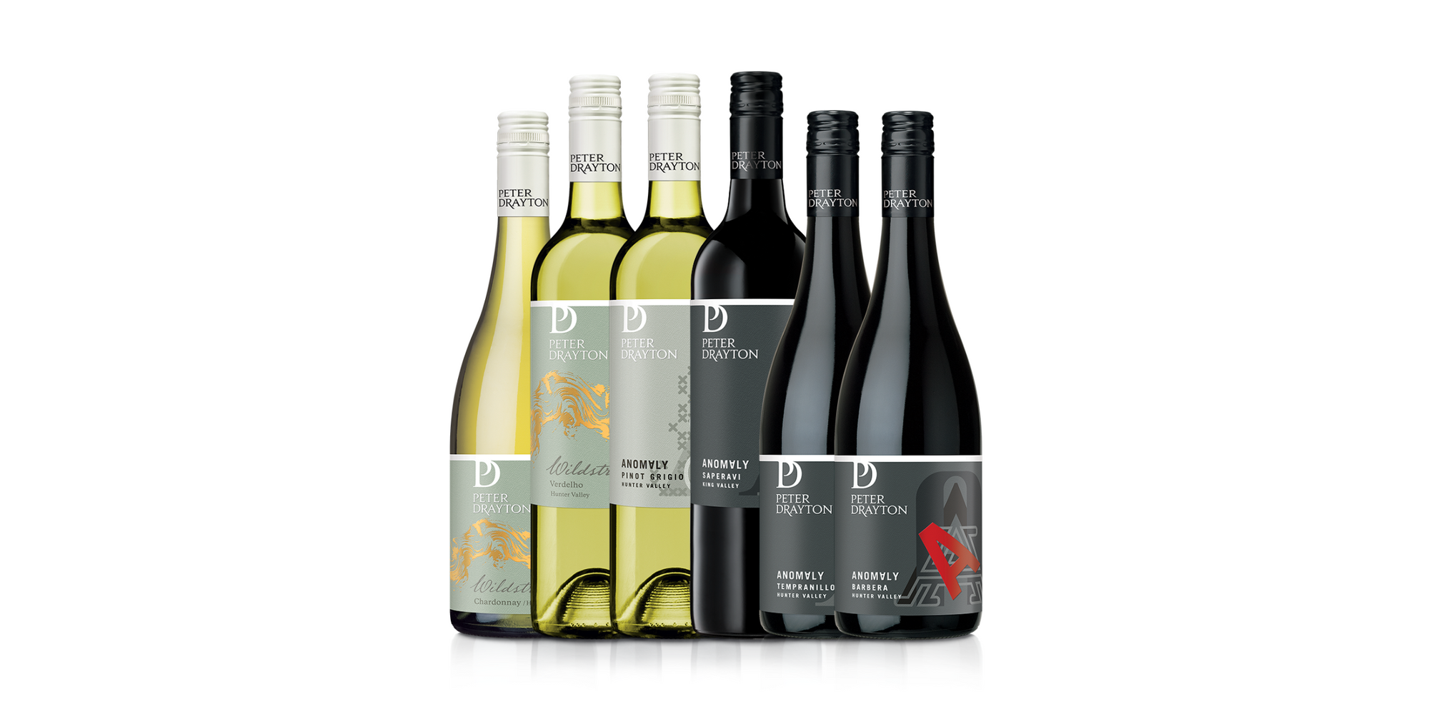 Peter Drayton Wines full collection — Hunter Valley wines, beer and spirits