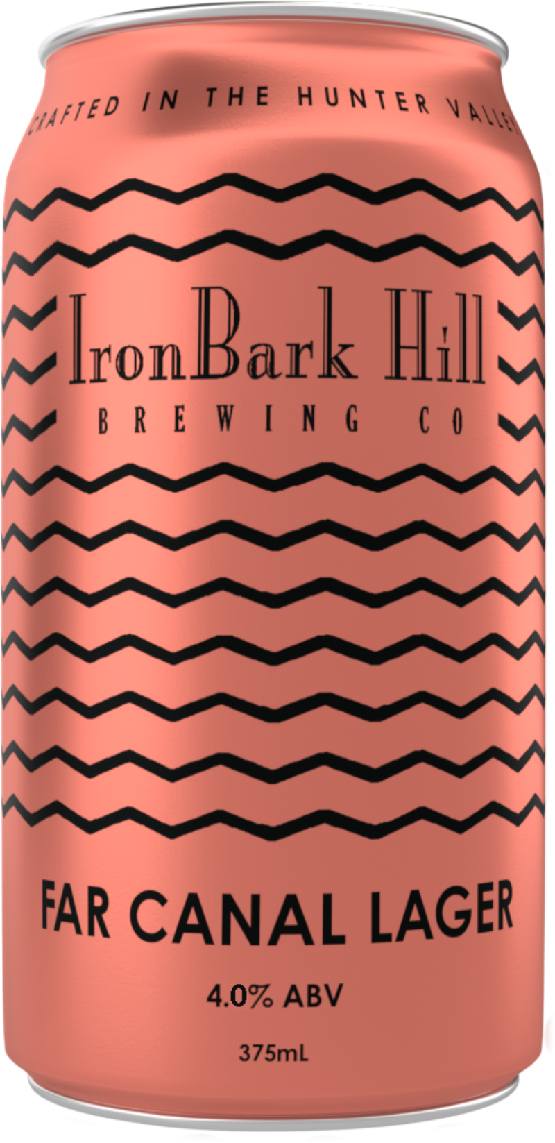 Far Canal Lager can - IronBark Hill Brewing Co craft lager